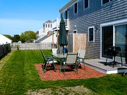 Rear Patio and Backyard