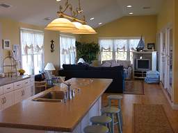 Living Room & Kitchen