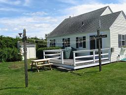 Backyard and Deck 