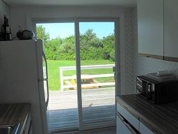 Kitchen & Slider to Deck/Yard